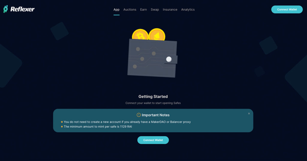 Reflexer Labs screenshot 1