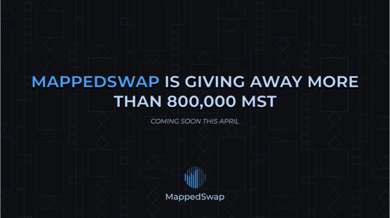 MappedSwap is giving away more than 800,000 MST this April