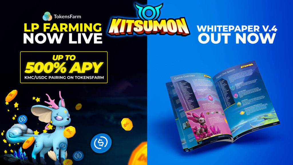 Kitsumon announce new Whitepaper and LP Farming initiative