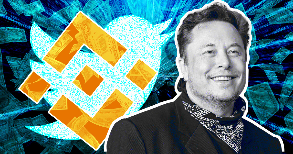 Binance commits 0 million to spend money on Twitter with Elon Musk