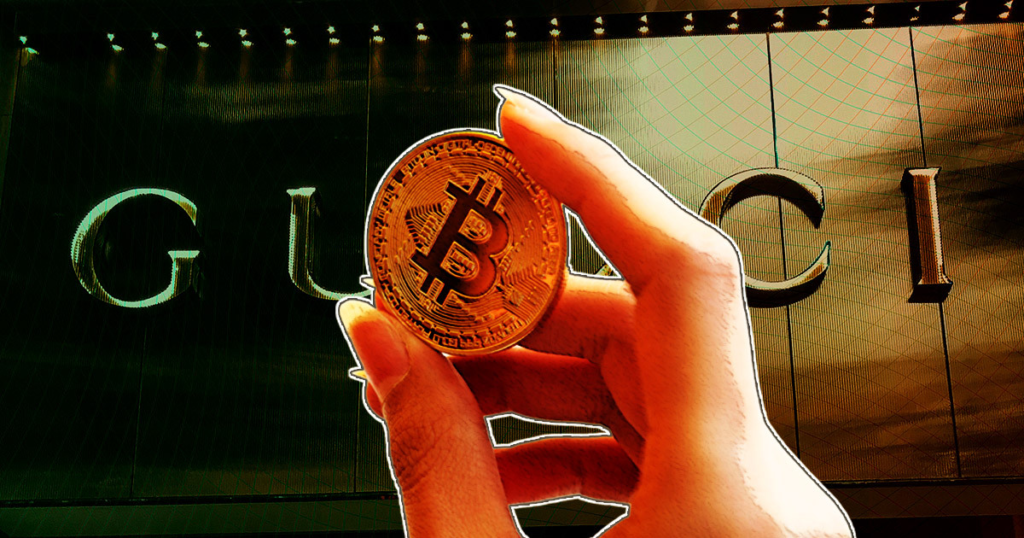 Fashion giant Gucci to start accepting crypto payments