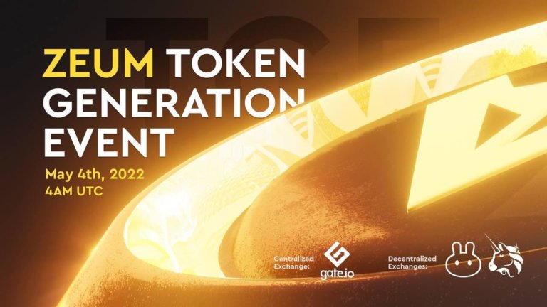 Colizeum Announces The $ZEUM Token Generation Event for May 4th