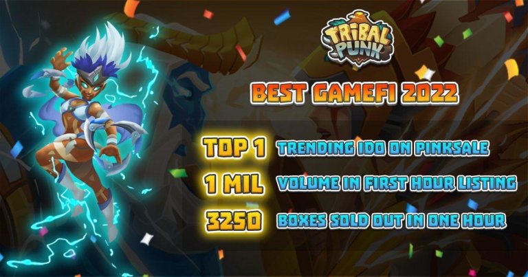 The Game-Utility Token Of Tribalpunk Cryptoverse Observed An ATH 50X Following Anta’s Successful Listing On Pancakeswap