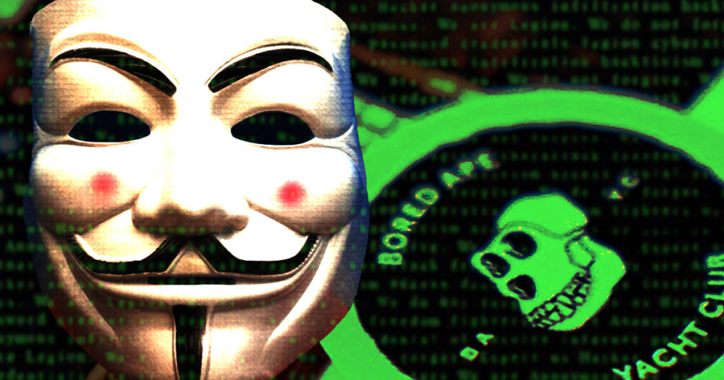 Anonymous accuses BAYC of trolling with esoteric symbolism, pushing ‘accelerationism’ agenda