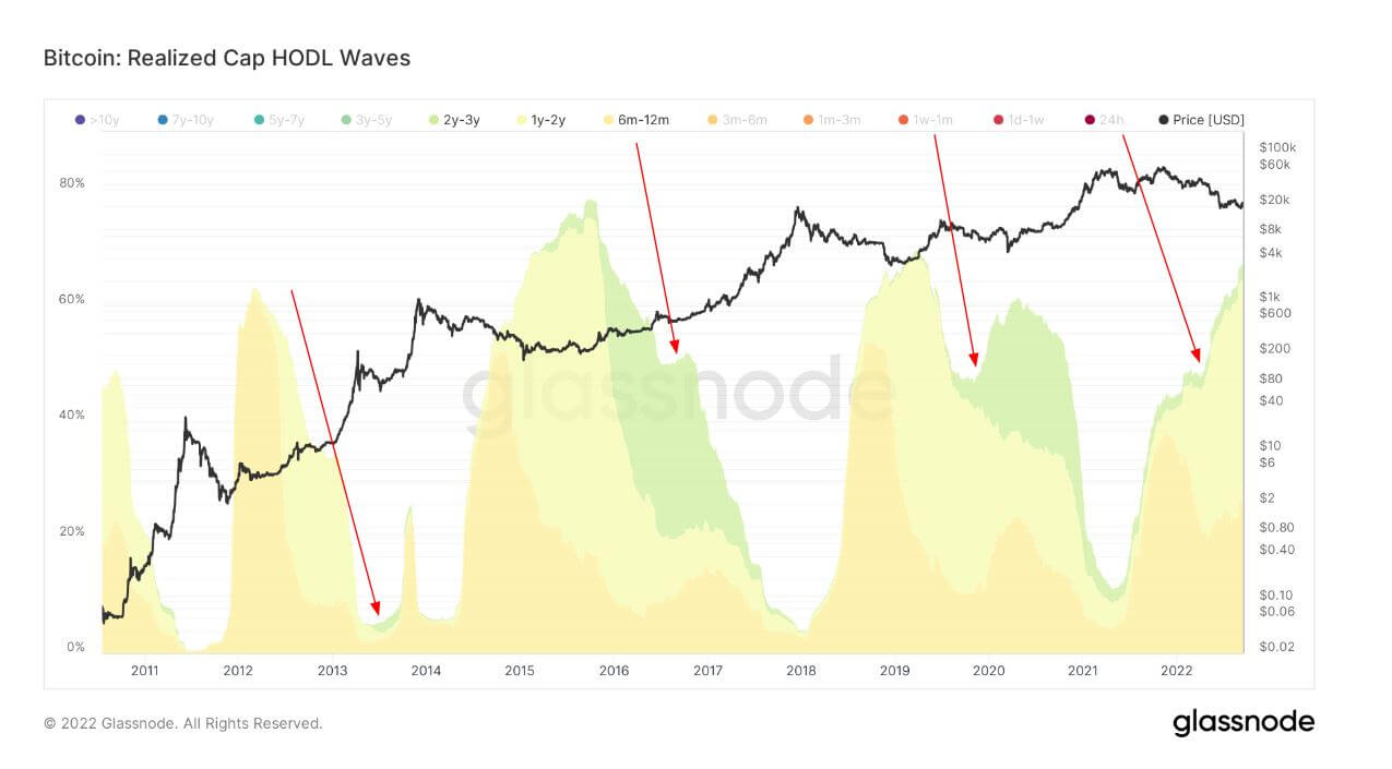 Bitcoin hodl waves