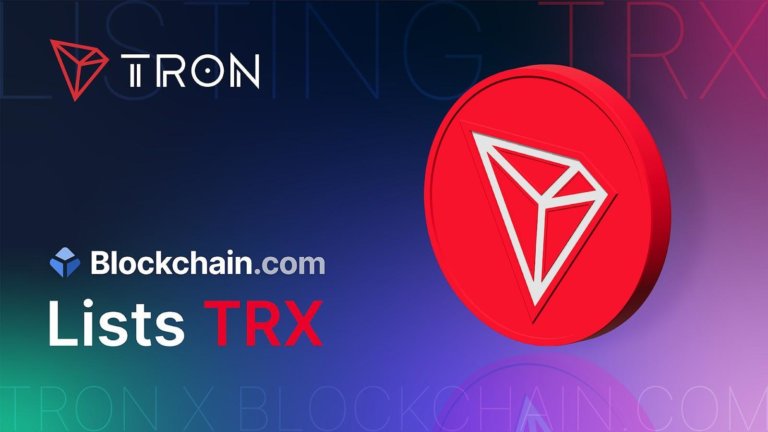 Blockchain.com Lists TRX in its Wallet and Exchange