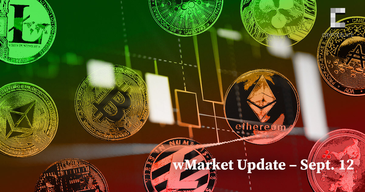 CryptoSlate Daily wMarket Update – Sept. 12