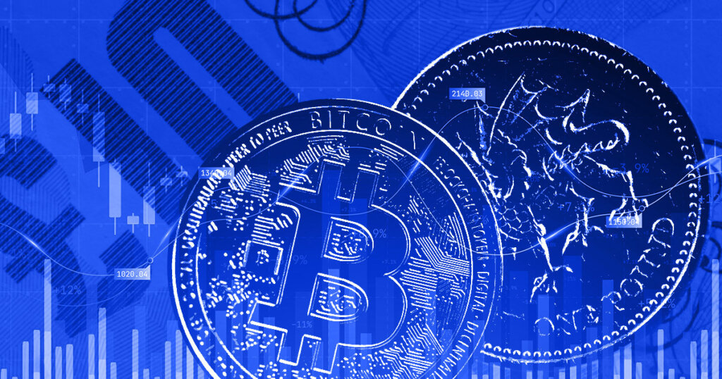 Bitcoin volatility stabilizes as the pound’s soars higher