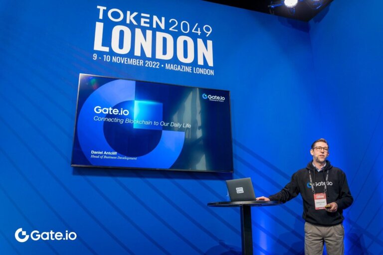 Gate.io Delivers Keynote on its Ecosystem at TOKEN2049 in London