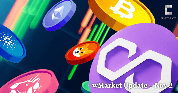 cryptoslate-daily-wmarket-update-nov-2-polygon-stands-out-among-flat-large-caps