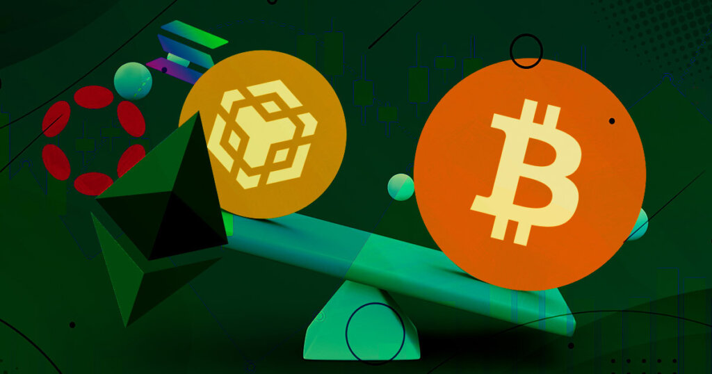 Bitcoin outperforms Layer 1s SOL, ETH, DOT, BNB, ATOM in December