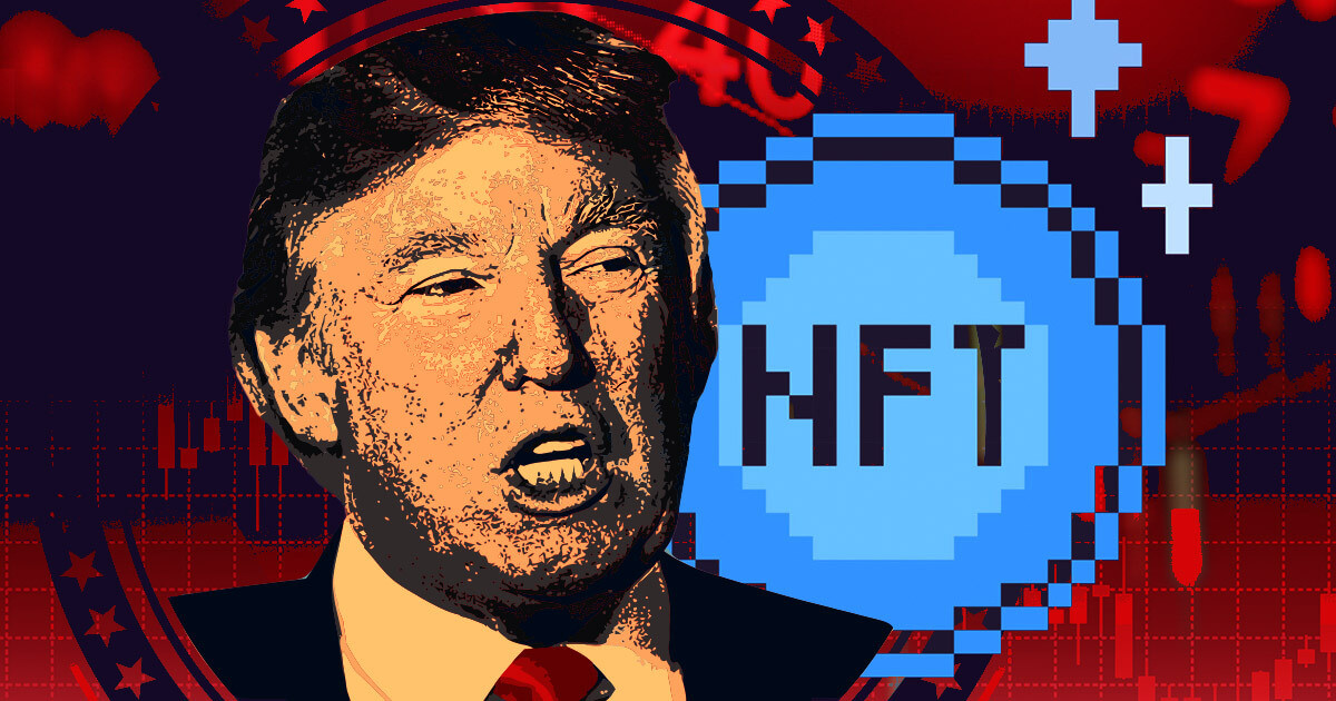 Donald Trump ‘Series 2’ NFTs floor price crumbles more than 10% below purchase price