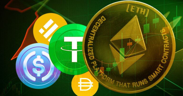 Ethereum stablecoin dominance reaches 3-month high