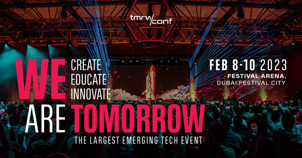 The biggest global tech experts announced as speakers at TMRW Dubai
