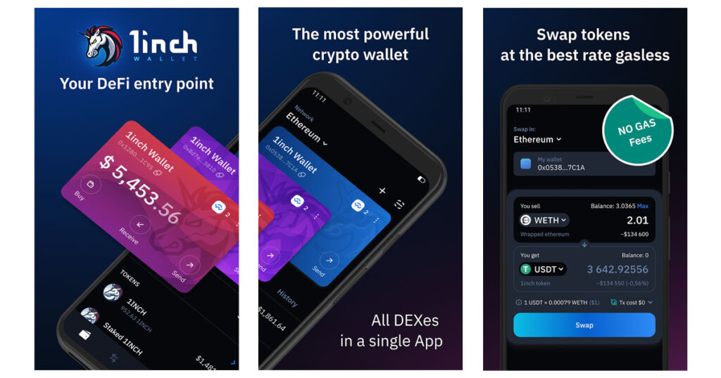 1inch Wallet screenshot