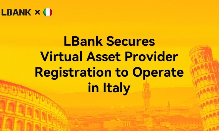 LBank Secures Virtual Asset Provider Registration to Operate in Italy