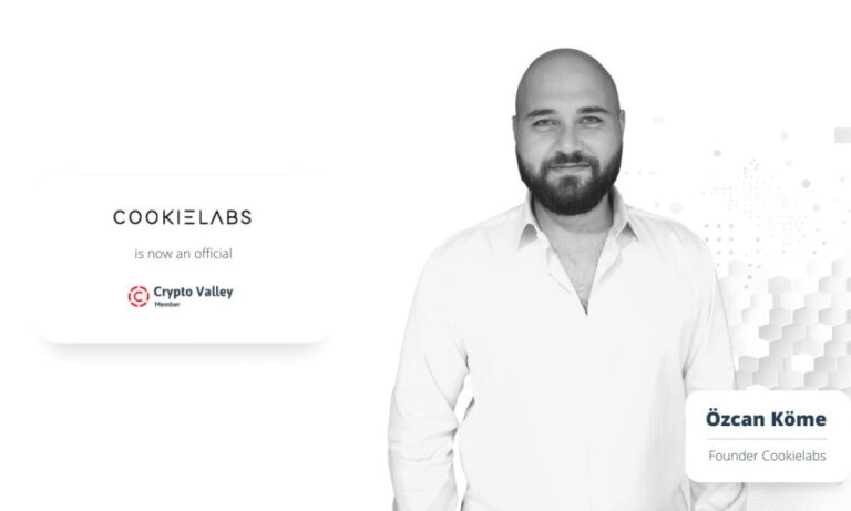 Özcan Köme And Cookielabs Proudly Announce Its Memberships Into The Crypto Valley Association