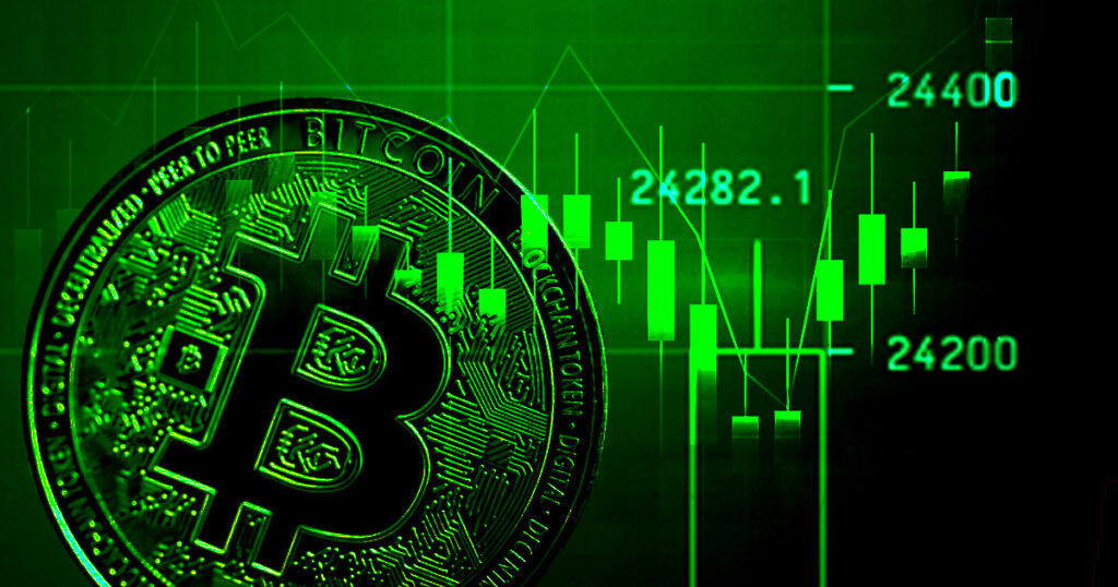 Bitcoin taps $24,000 for the first time since August 2022