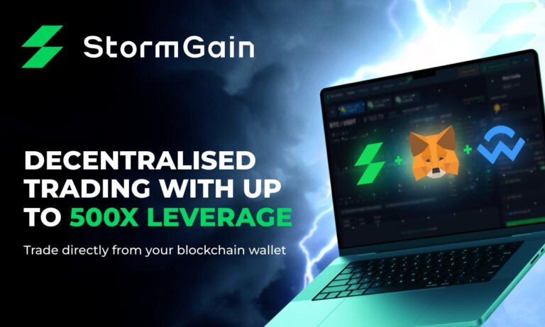 StormGain Launches StormGain DEX for User-Friendly Decentralized Crypto Trading
