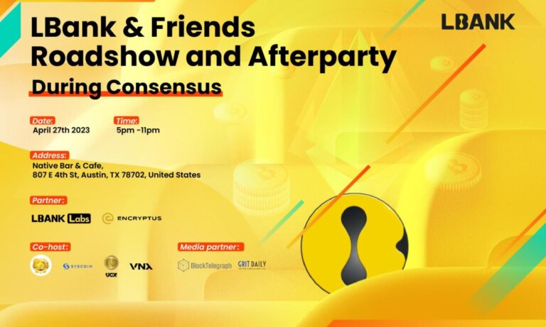 Crypto Exchange LBank Set to Make Waves at Consensus With Roadshow and After-Party