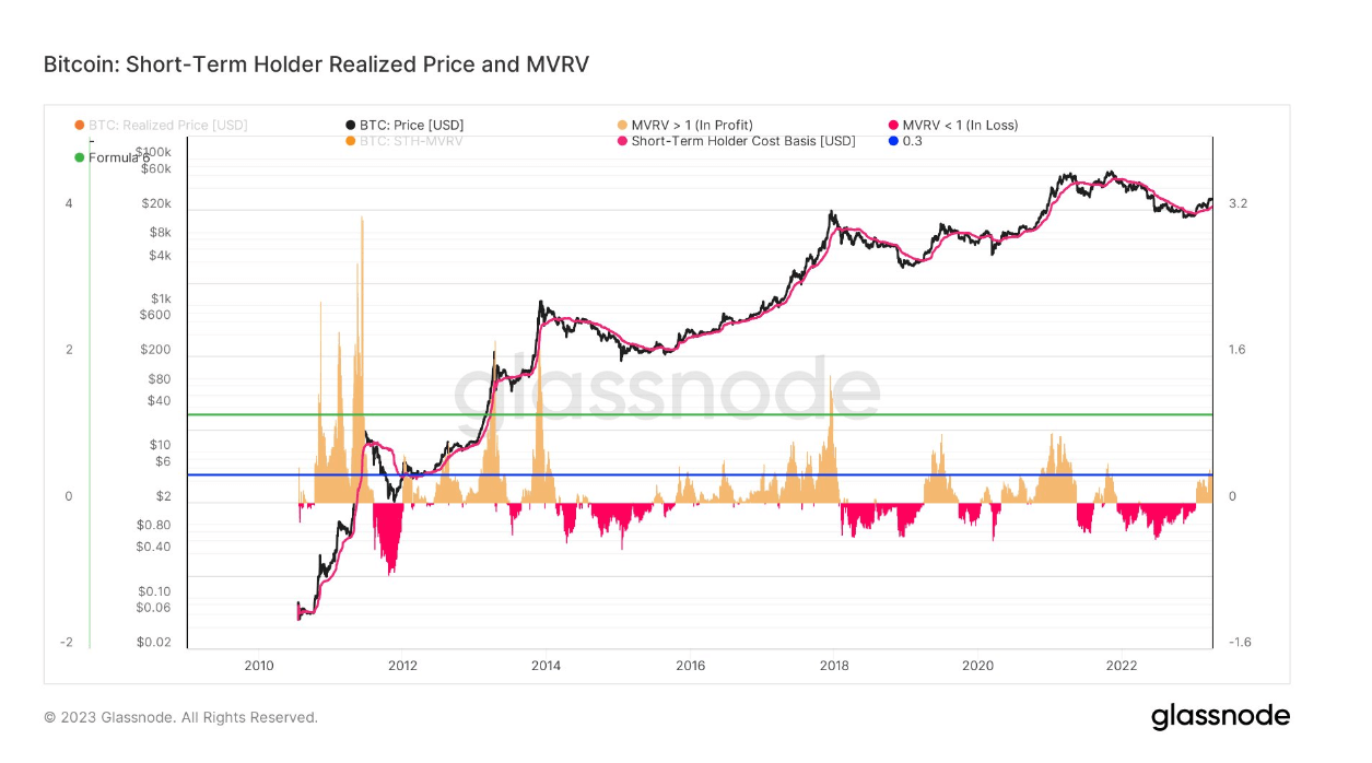 STH RP MVRV: (Source: Glassnode)