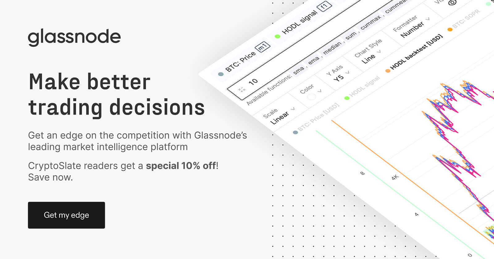 Prenez de meilleures décisions commerciales avec Glassnode