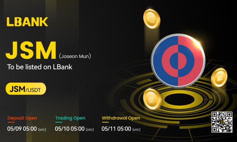LBank Lists JSM, the National Currency of the Innovative Cyber Nation-State, Joseon