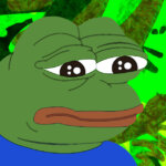 Pepe pumps 80%, now third largest meme coin by market cap