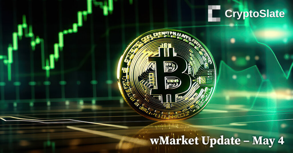CryptoSlate wMarket Update: Crypto market recovers this week’s losses