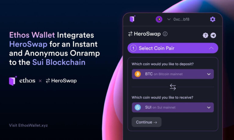 Major Sui Wallet integrates HeroSwap for Cross-Chain Trading