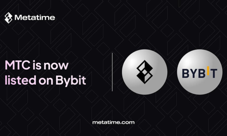 Metatime’s native token Metatime Coin now available to trade on Bybit