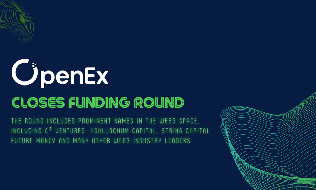 OpenEx Closes Funding Round | CryptoSlate