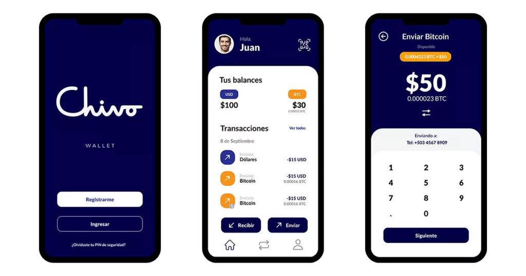 Chivo Wallet screenshot