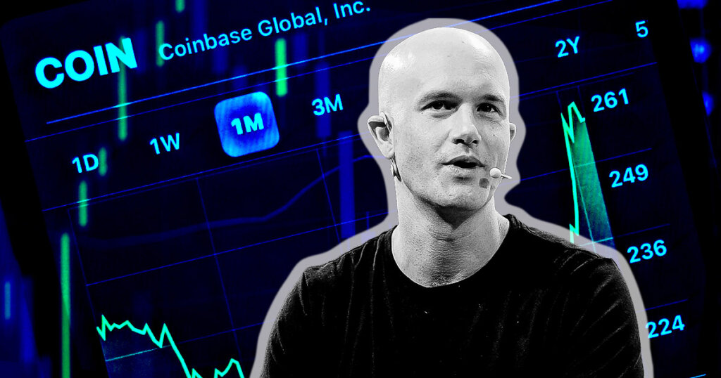 Coinbase CEO sells shares prior to SEC warning