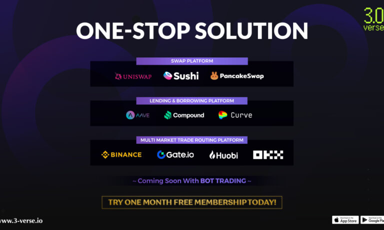 3.0 Verse Launches Unified Marketplace for CeFi and DeFi Trading