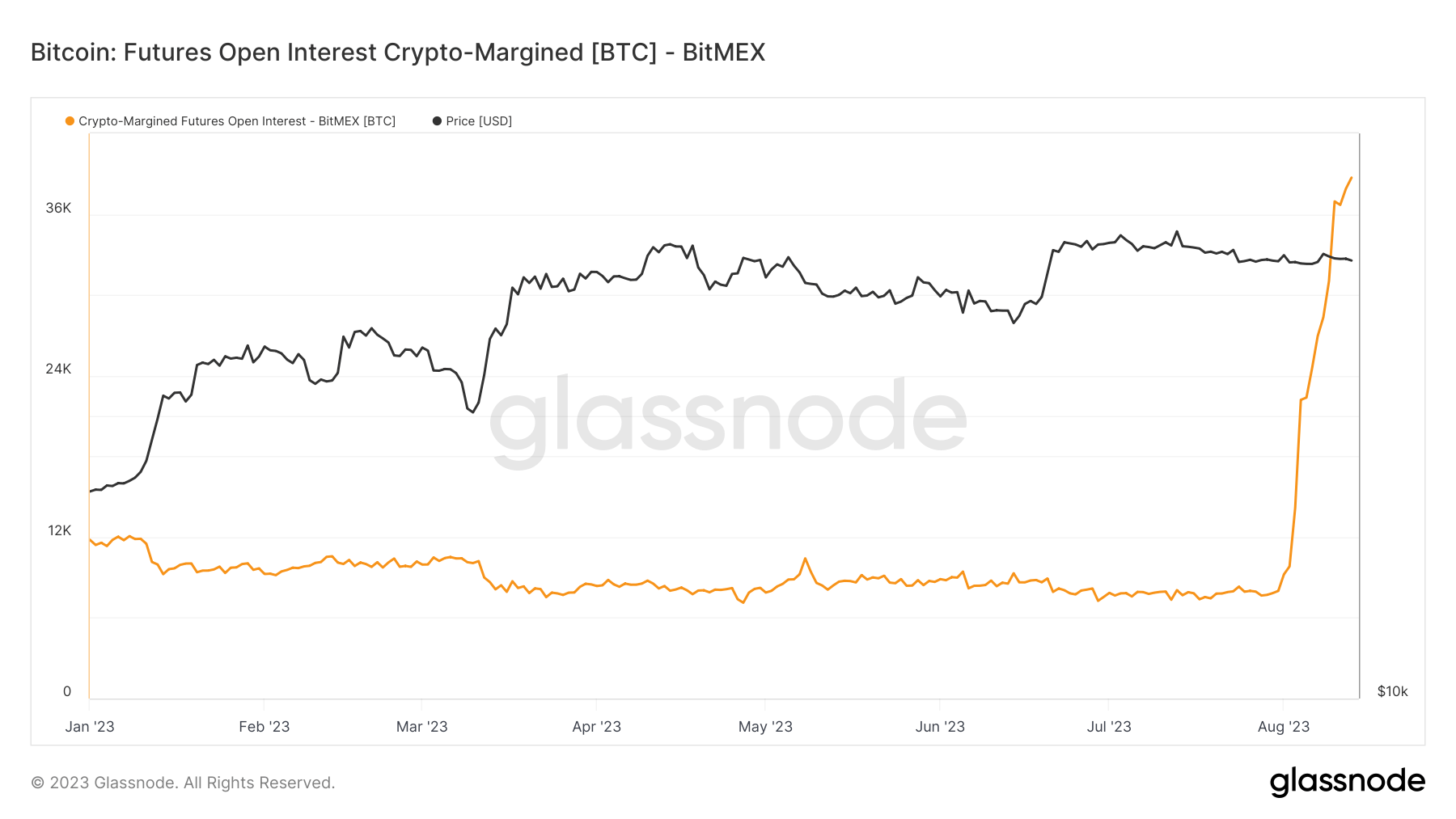 bitmex crypto margined futures open interest ytd