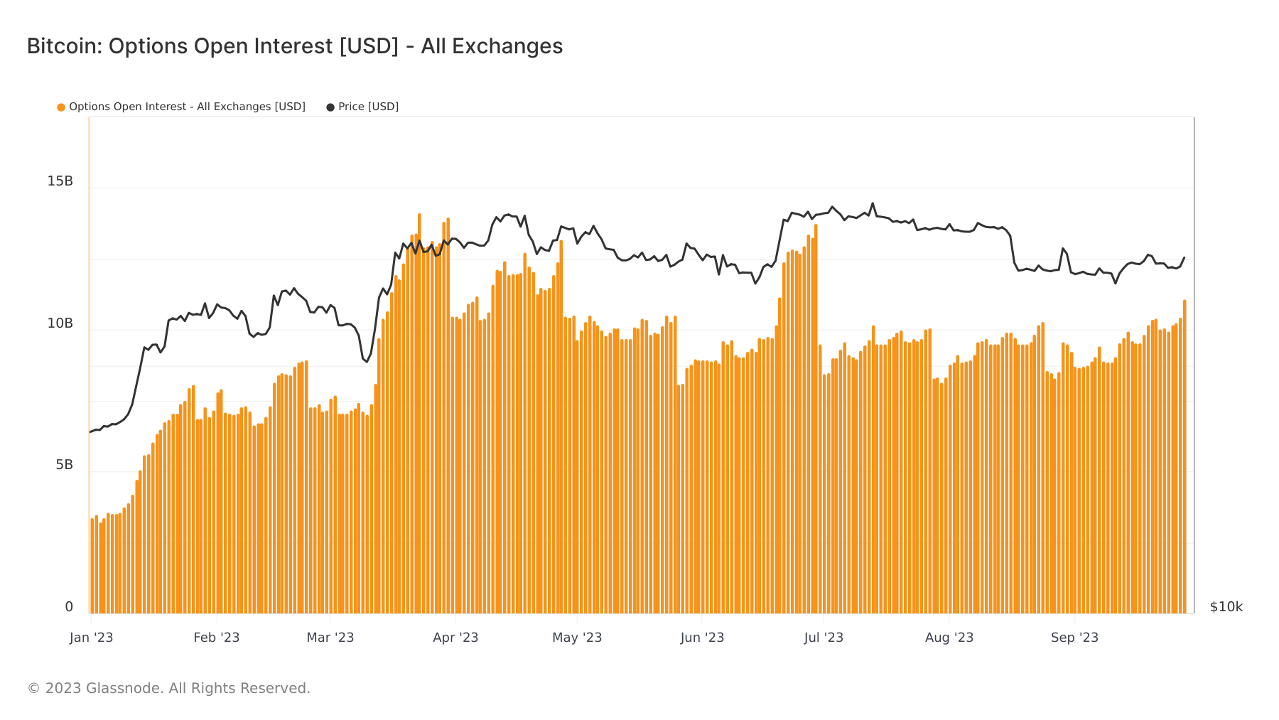 options open interest ytd