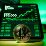 Bitcoin jumps $4k in 4 hours as it touches $35k on BlackRock seeding anticipation