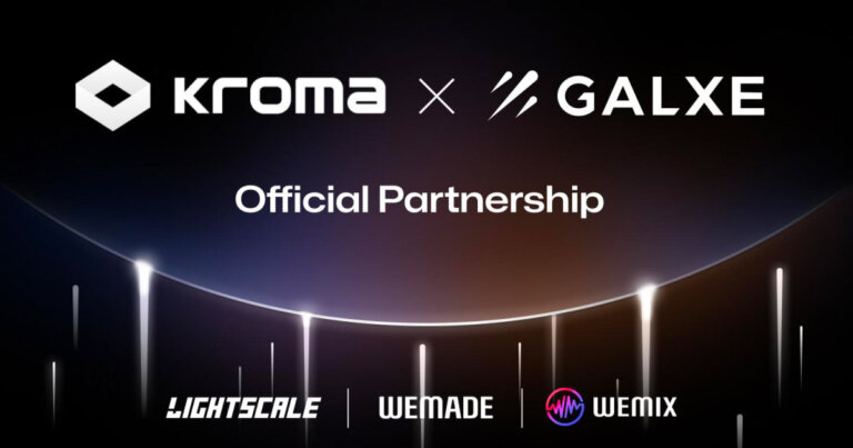 Galxe embarks on a strategic alliance with Kroma, Lightscale’s innovative Ethereum Layer 2 solution, backed by gaming publisher Wemade