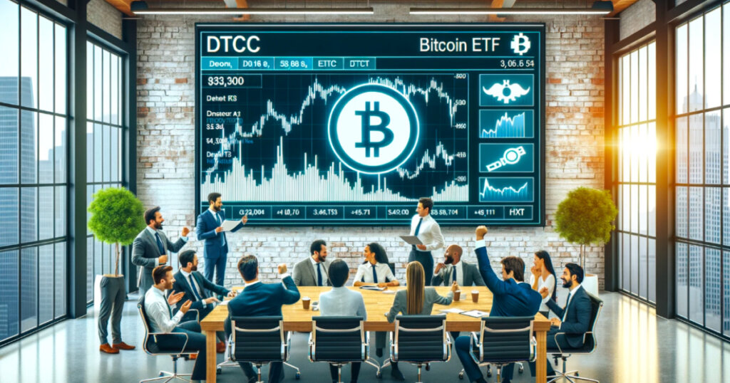 Invesco and Galaxy spot Bitcoin ETF ticker seen on DTCC list
