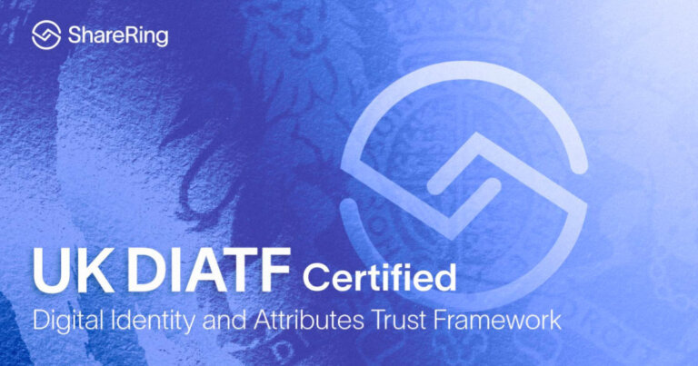 ShareRing Certified In The UK As A Trusted Digital Identity Services Provider