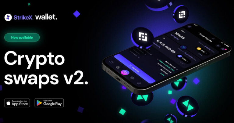 The Evolution Begins: StrikeX Launches Ultimate Crypto-Crypto Swaps Experience with Swaps V2 Wallet Update