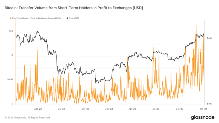 Bitcoin’s slide reveals short-term investors transferring $1 billion in losses