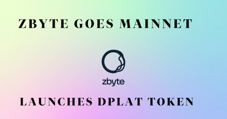 zbyte’s decentralized platform goes mainnet, launches DPLAT utility token