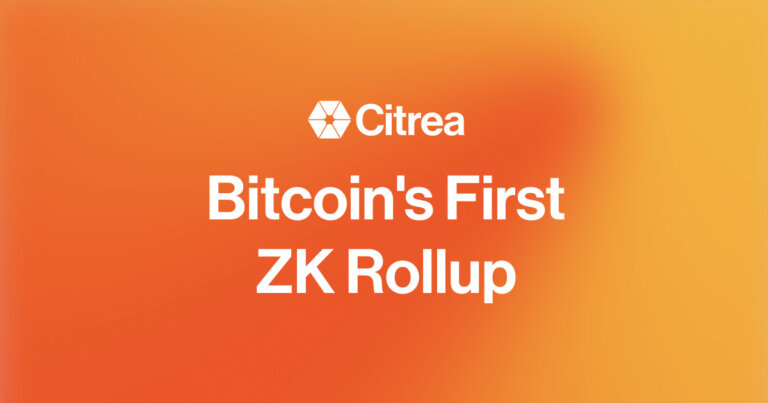 Citrea, Bitcoin’s First ZK Rollup, Emerges from Stealth