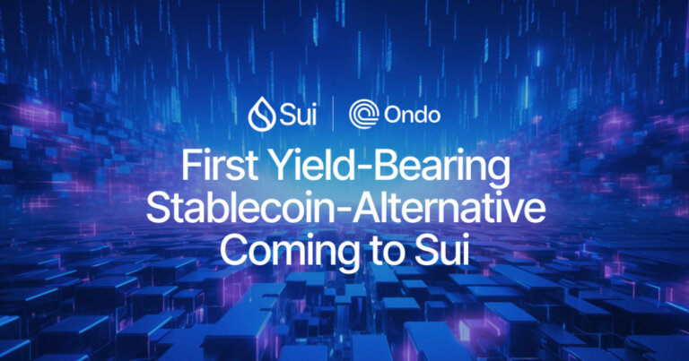 Ondo Finance Brings Real-World Assets and Yield-Bearing Stablecoin-Alternative, USDY, to Sui