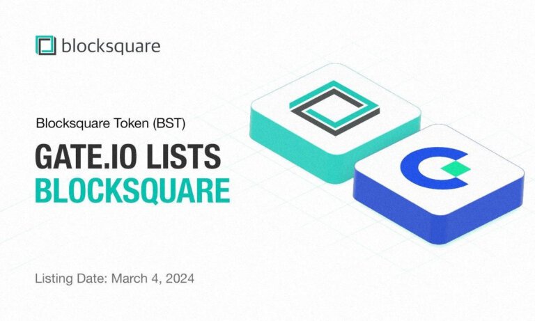 Tokenized Real Estate Platform Blocksquare Lists BST Token on Gate.io Exchange