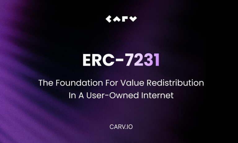 ERC-7231: Ethereum Community Backs CARV’s NFT Standard for Value Redistribution to Users in the AI Revolution