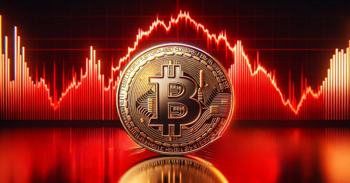 Bitcoin slides almost 9% to ,150 after setting new ATH
