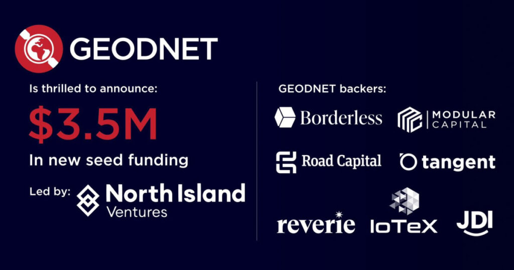 GEODNET Raises $3.5M To Build the World’s Largest Real-Time Kinematics Network